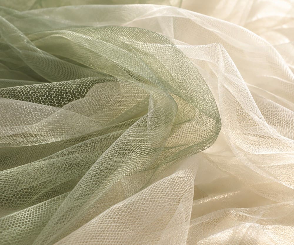 Mesh & tulle material detail